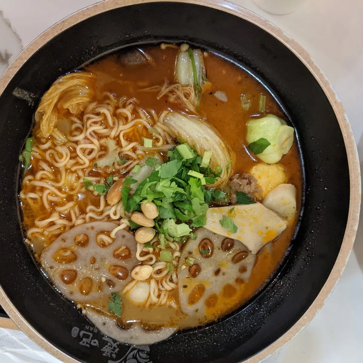 vegetarian mala tang 素食主义麻辣烫